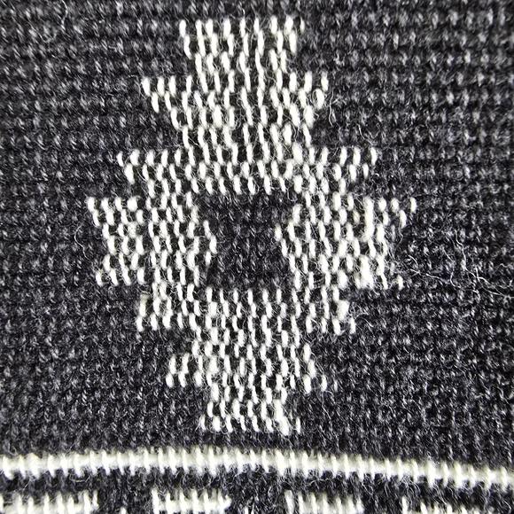 Southwest Canyon Aztec Jacket Western Cropped Tapestry Size M Vintage - Picture 6 of 12